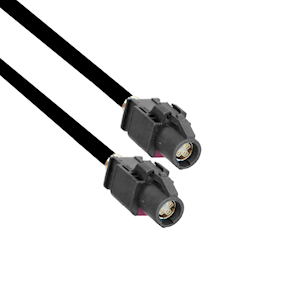 HSD Code A Black Female to Female 5 meter cable assembly (HSDC500CM-AF-AF)